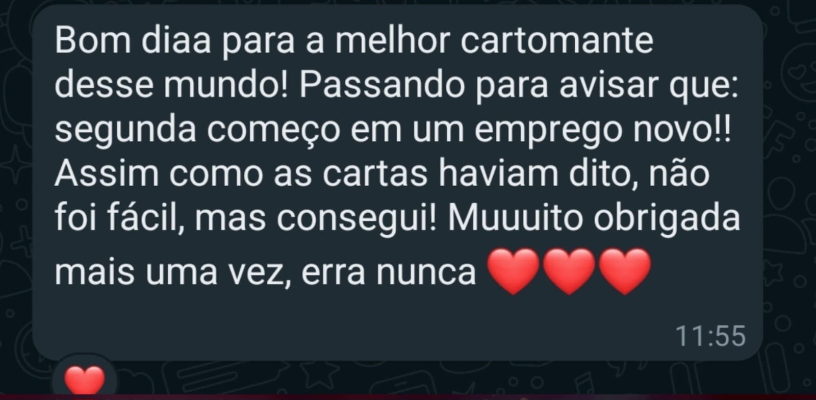 Depoimento de cliente 1